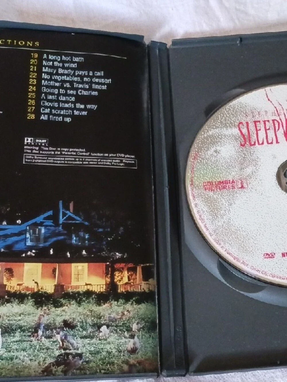 Stephen King sleepwalkers dvd